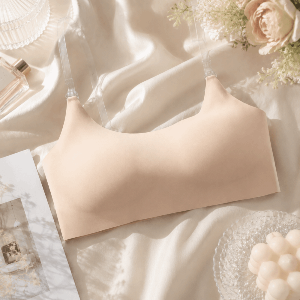 Strapless Bra Backless - Lingerie Invisible Strap Wireless Bra Seamless