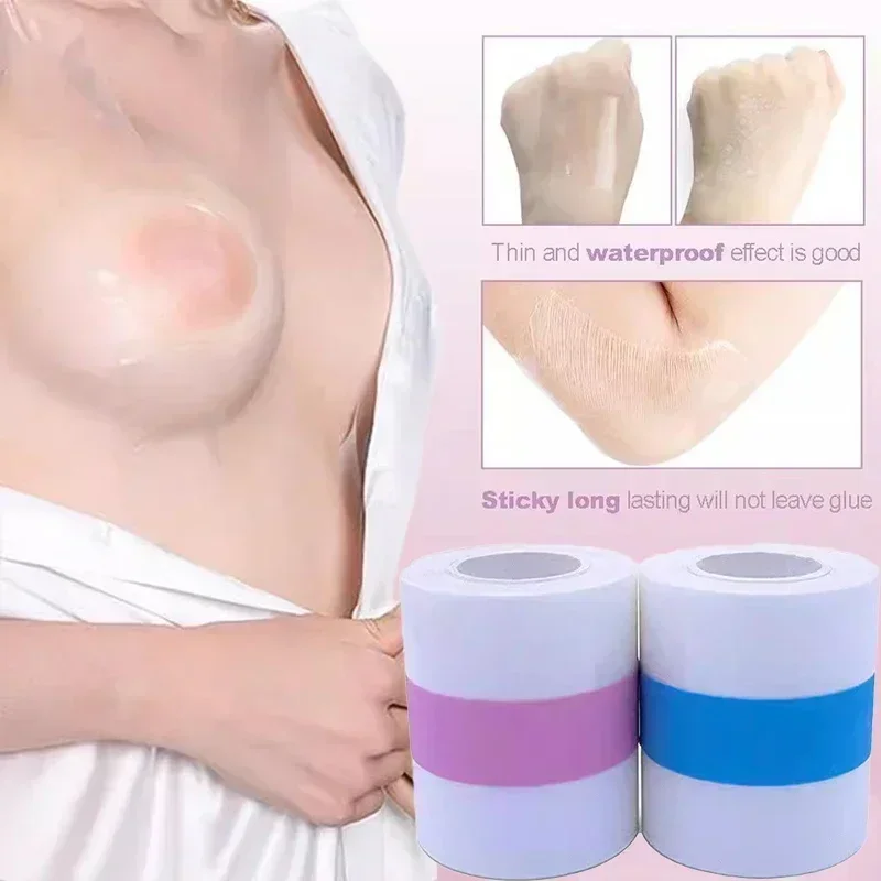 Clear Boob Tape Adhesive Breas - Silicone Bra Adhesive review and price