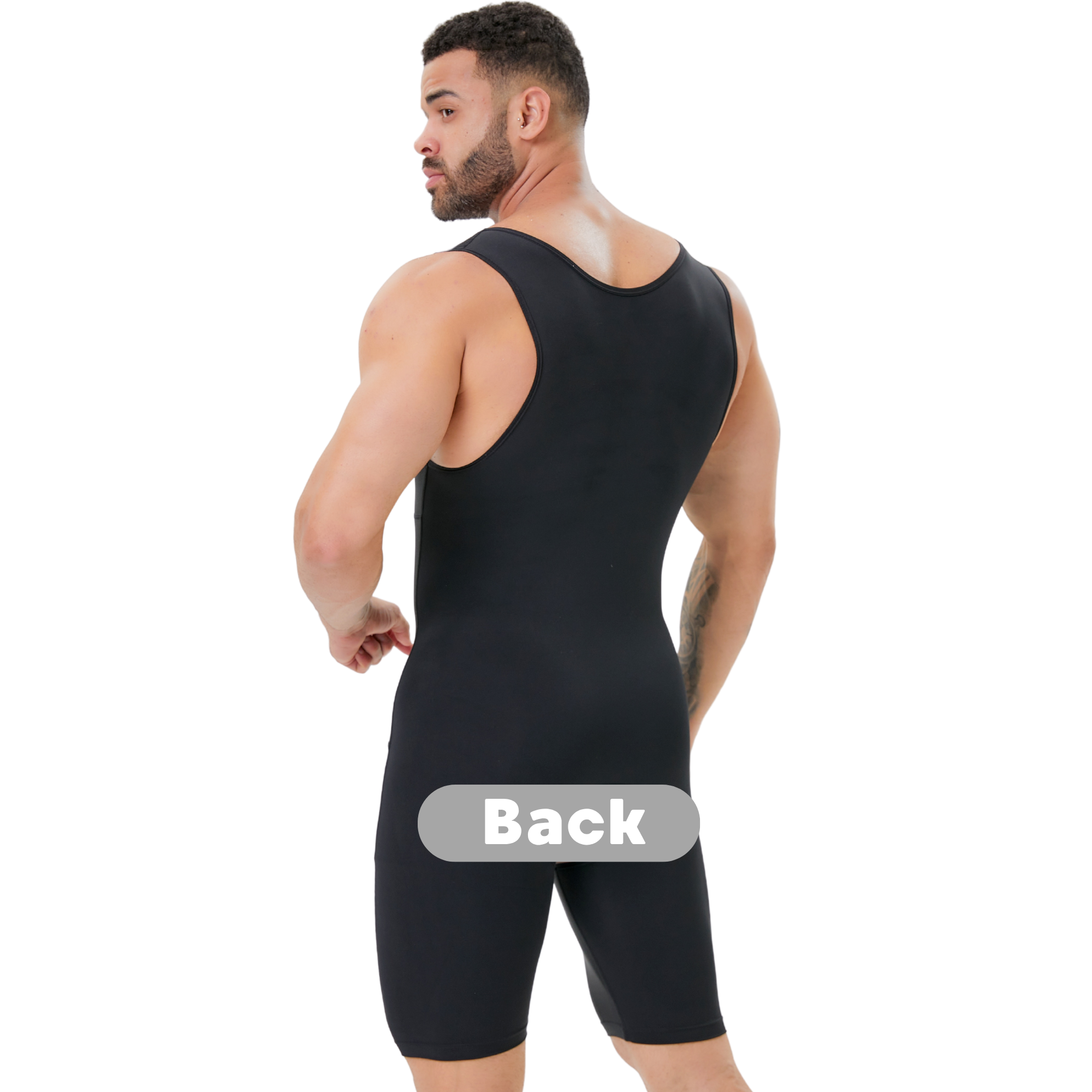 Men's Double Layer Tummy Contr - Shapewear Bodysuit Firm review and price