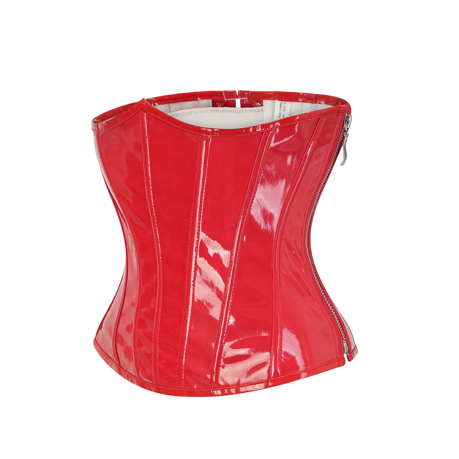 Steampunk Red PU Leather Side  - Corset Waist Cinch review and price