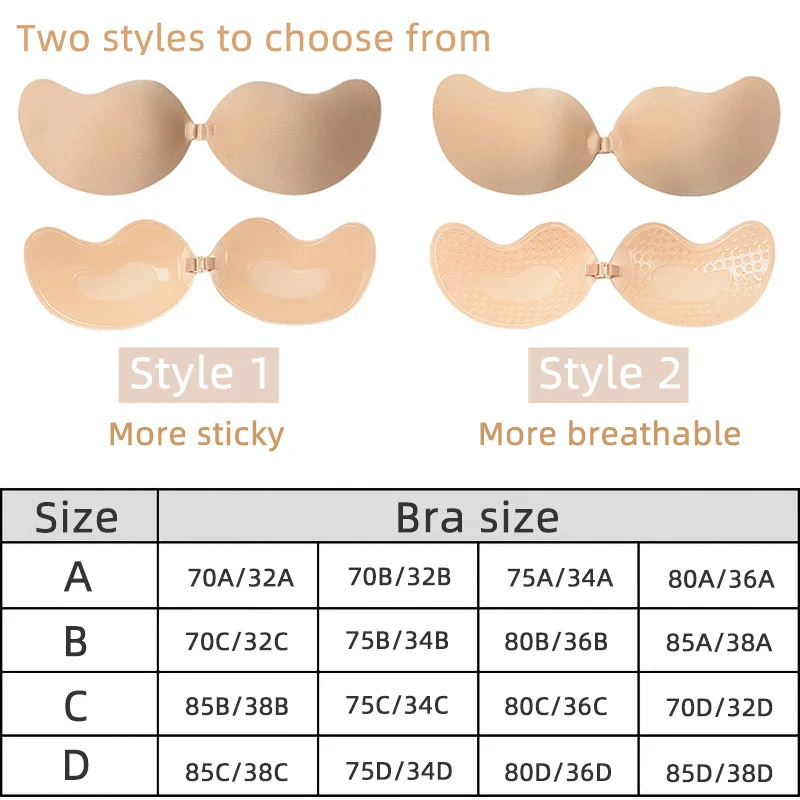 Sexy Women's bra Invisible Pus - Silicone Bra Adhesive review and price
