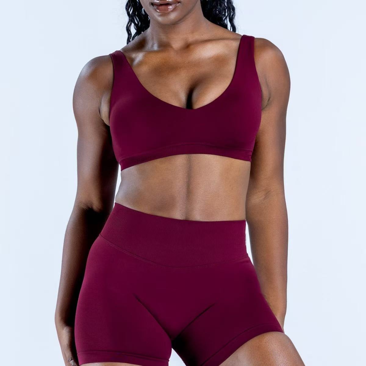 Scoop Back Bra Shockproof Trai - Sports Bra High Impact review and price