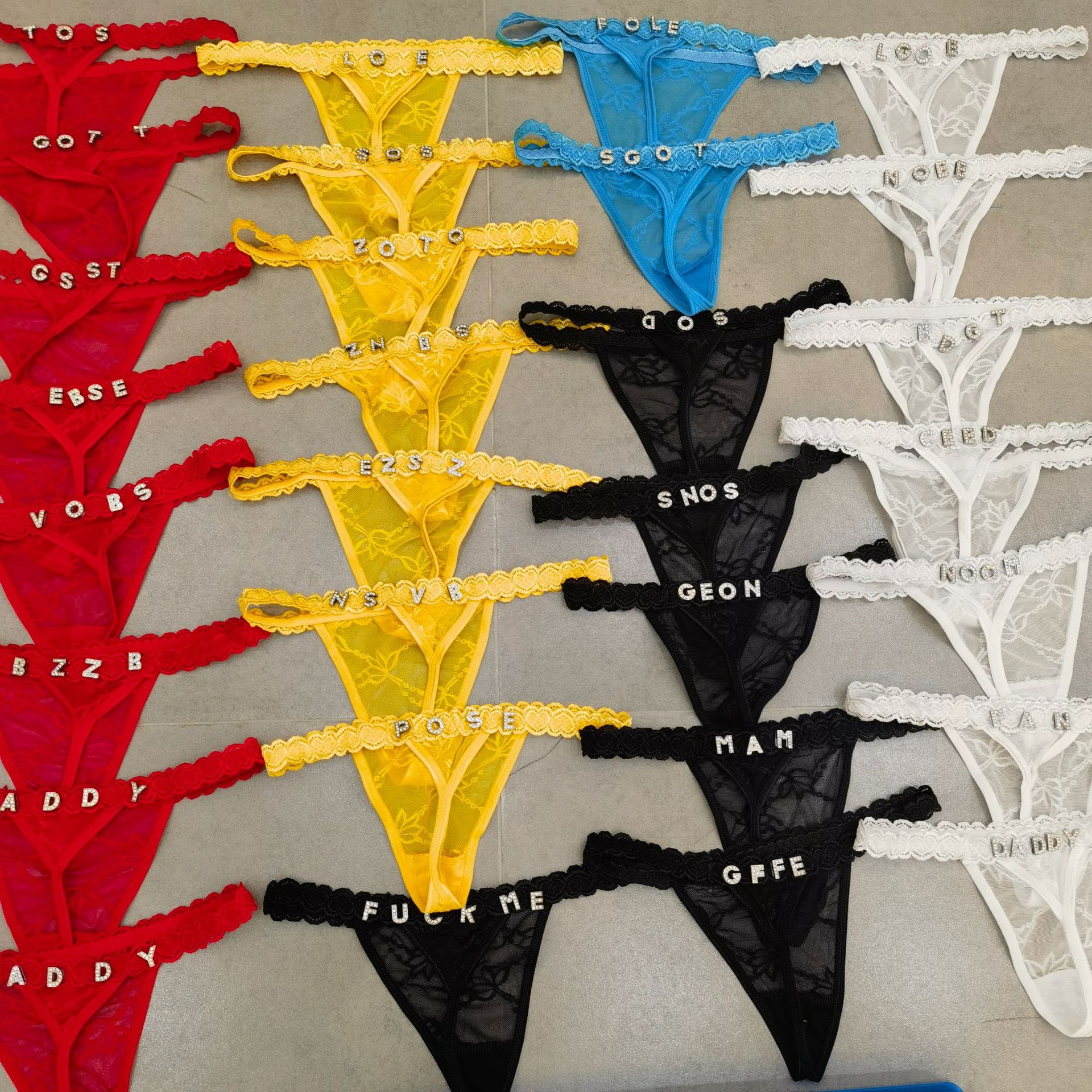 Customize Thongs Crystal Name  - Thong Bikini Women review and price