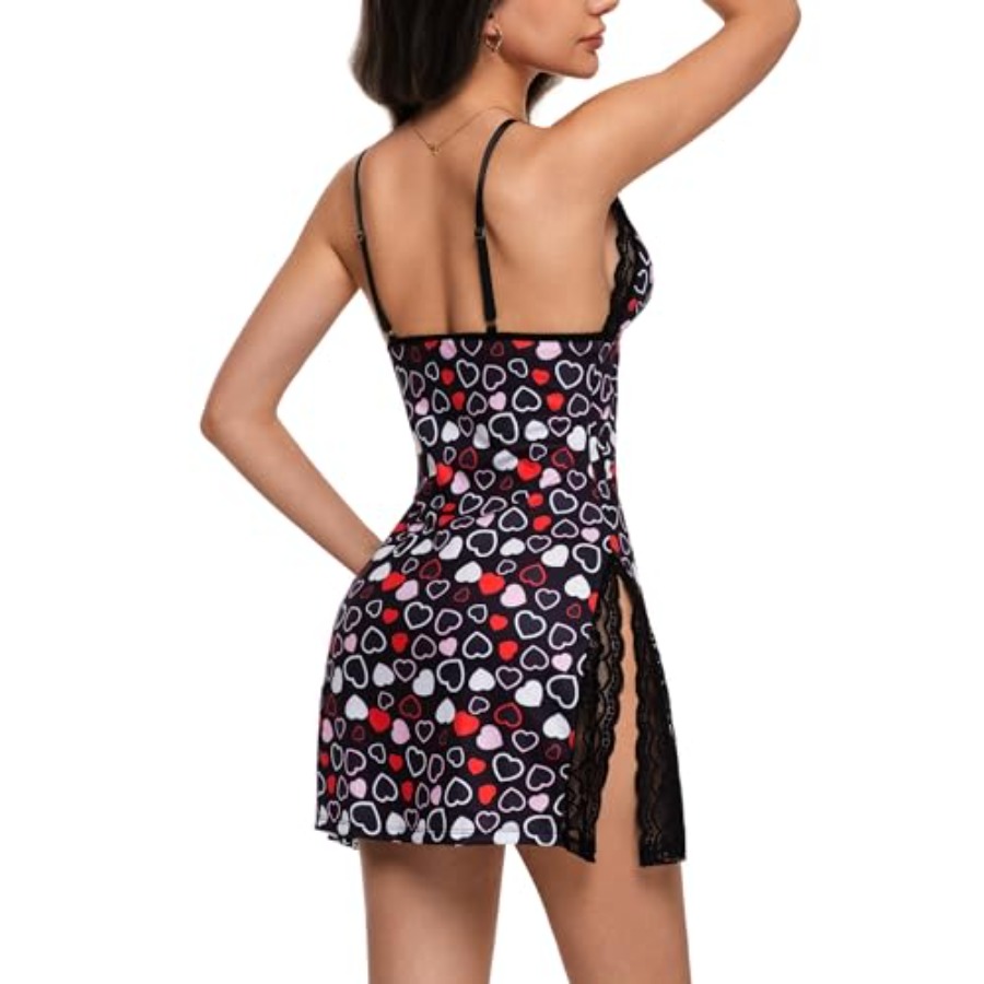 Night Gowns for Women V Neck L - Babydoll Chemise Night review and price