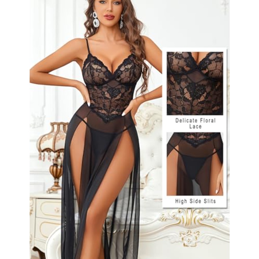 Avidlove Women Lingerie Dress  - Babydoll Chemise Night review and price