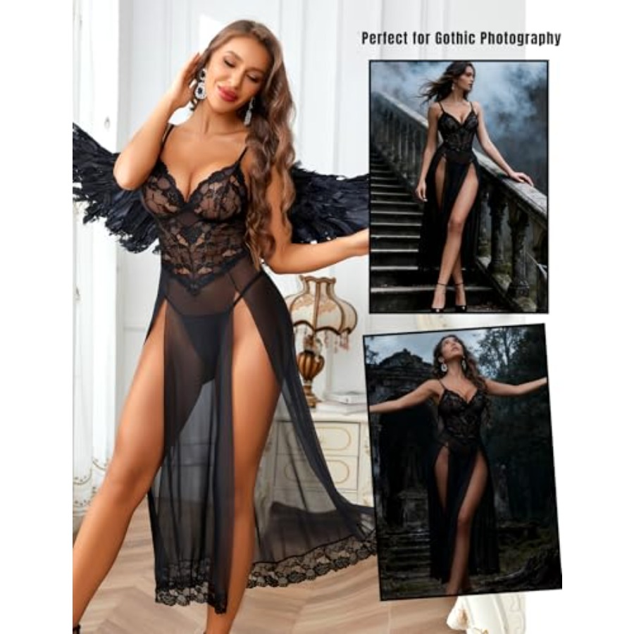 Avidlove Women Lingerie Dress  - Babydoll Chemise Night review and price