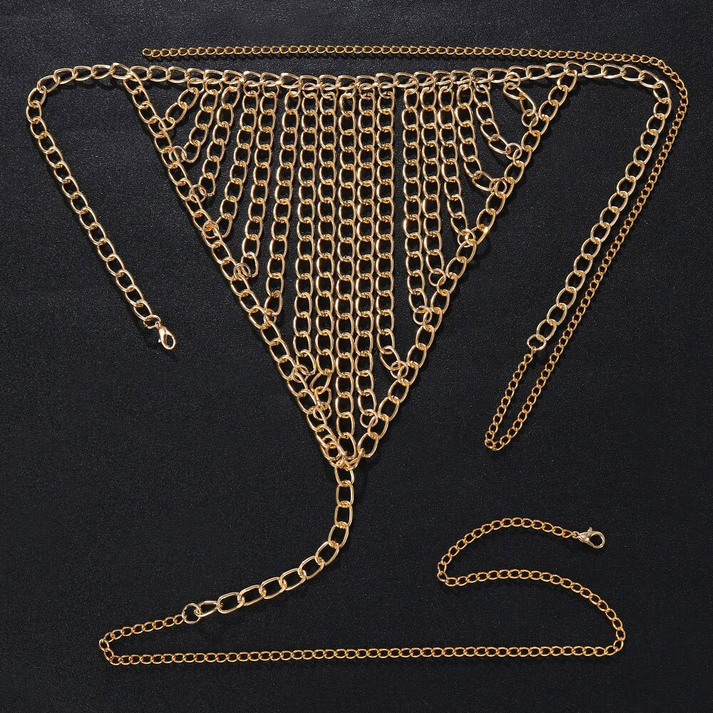 Statment Waist Chain Metal Cha - Thong Bikini Women review and price