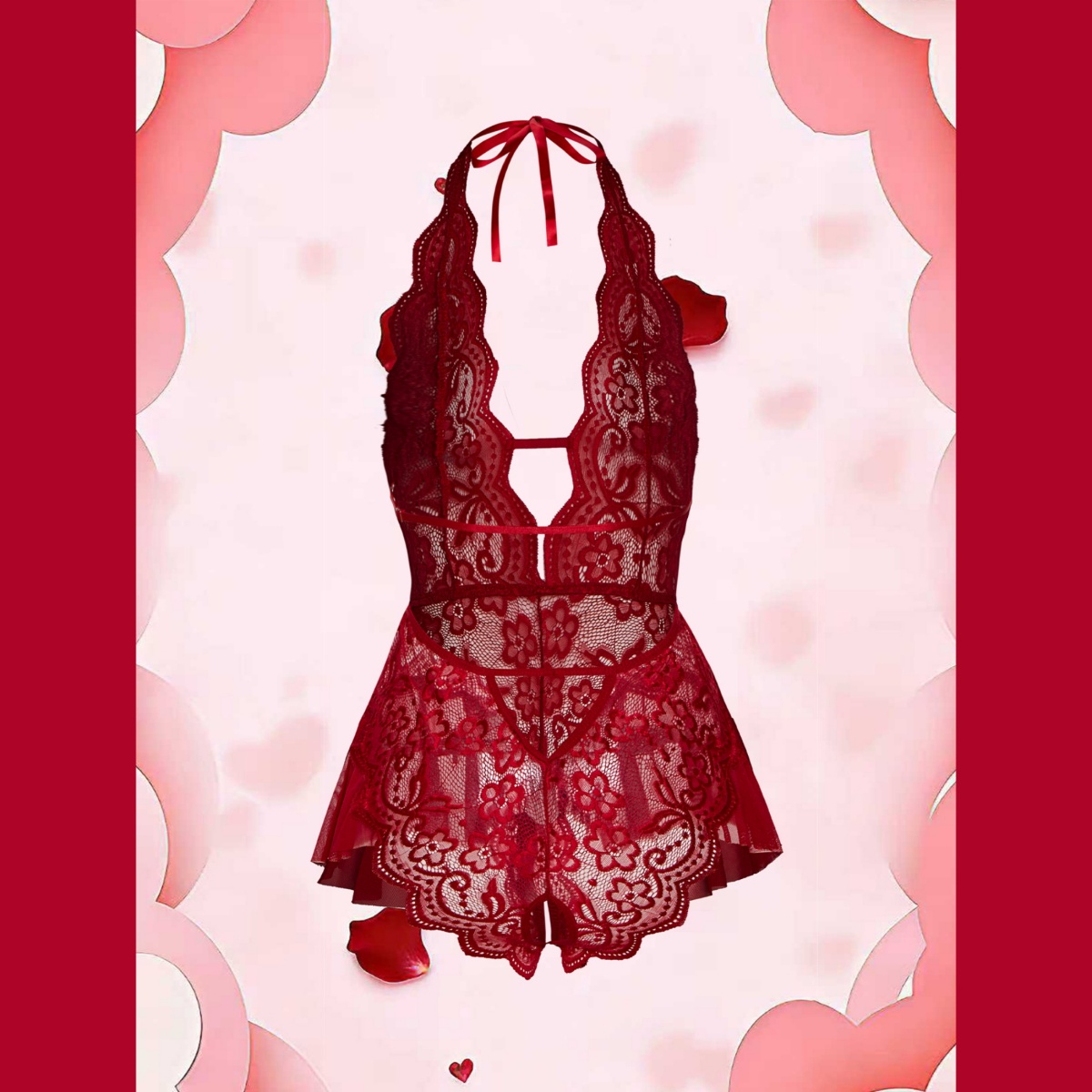 Erotic Crotchless Hot Lingerie - Lace Teddy Lingerie review and price