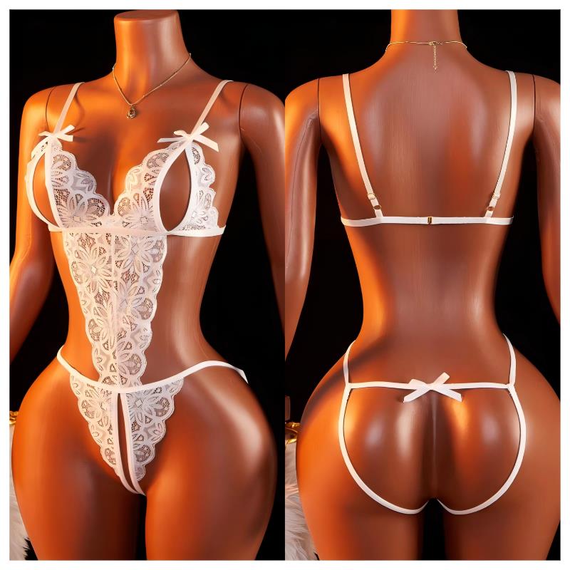 Open Bra Lingerie Set Erotic U - Bodystocking Fishnet review and price