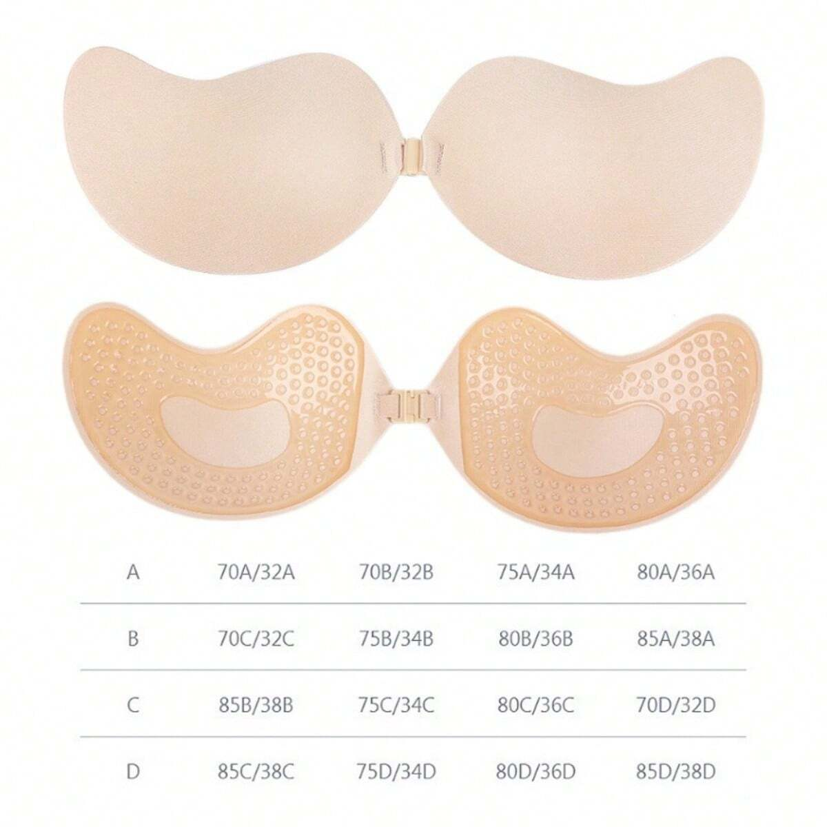 2 Pairs Mango-shaped Silicone  - Silicone Bra Adhesive review and price