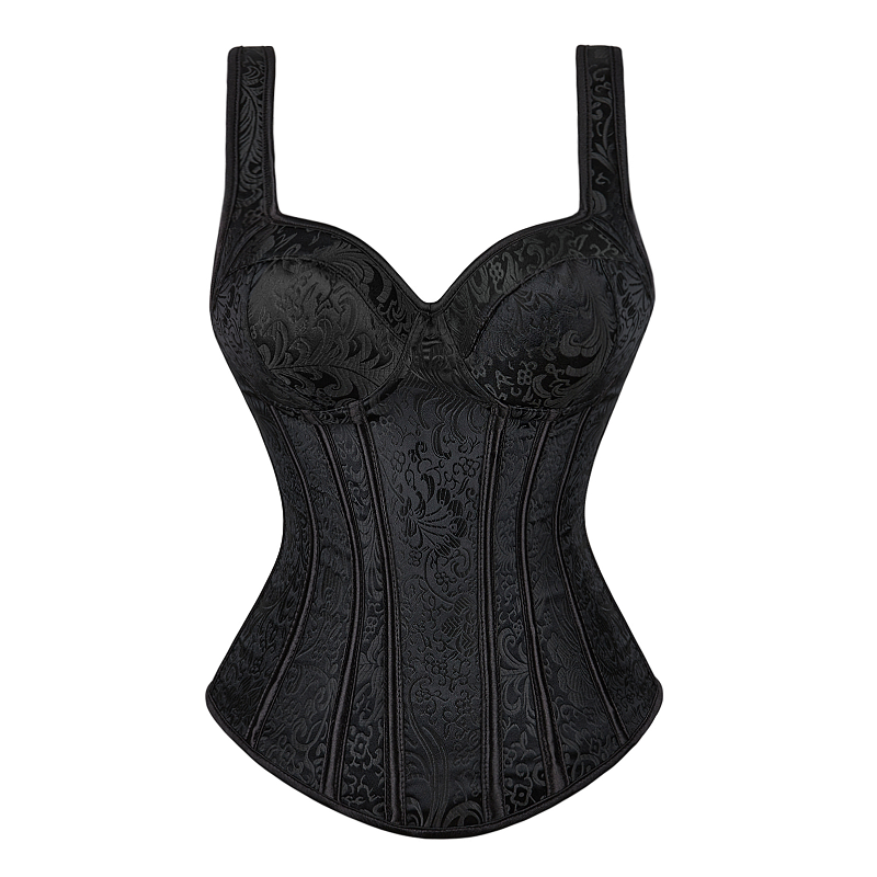 Women Corset with Straps Black - Corset Waist Cinch review and price