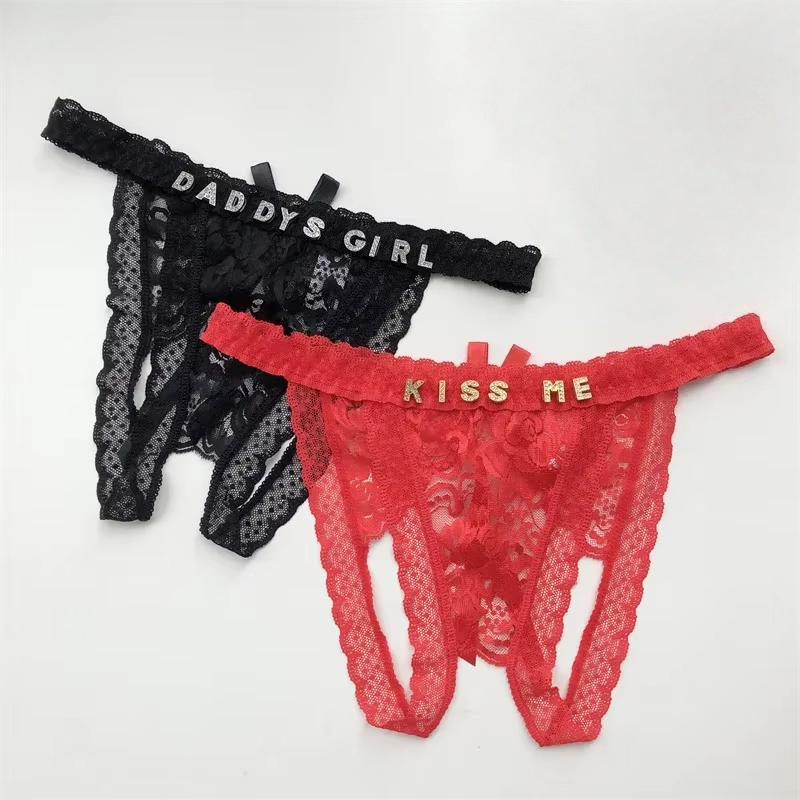 Customized Crystal Name Letter - Thong Bikini Women review and price