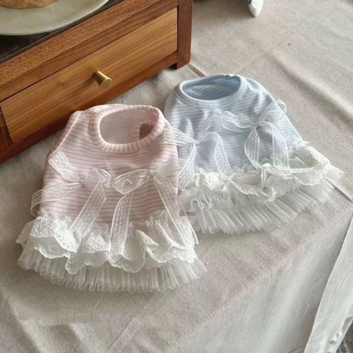 Sweet Bow Dog Clothes Lace Sma - Lace Teddy Lingerie review and price