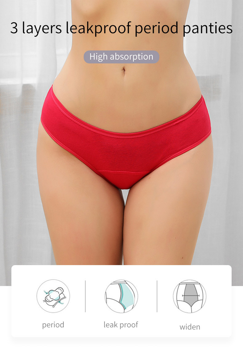 Hot Sale Mid-Rise Seamless Men - Period Panty Absorbent review and price