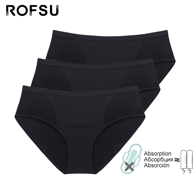 3 pcs/lot Cotton Menstrual Pan - Period Panty Absorbent review and price