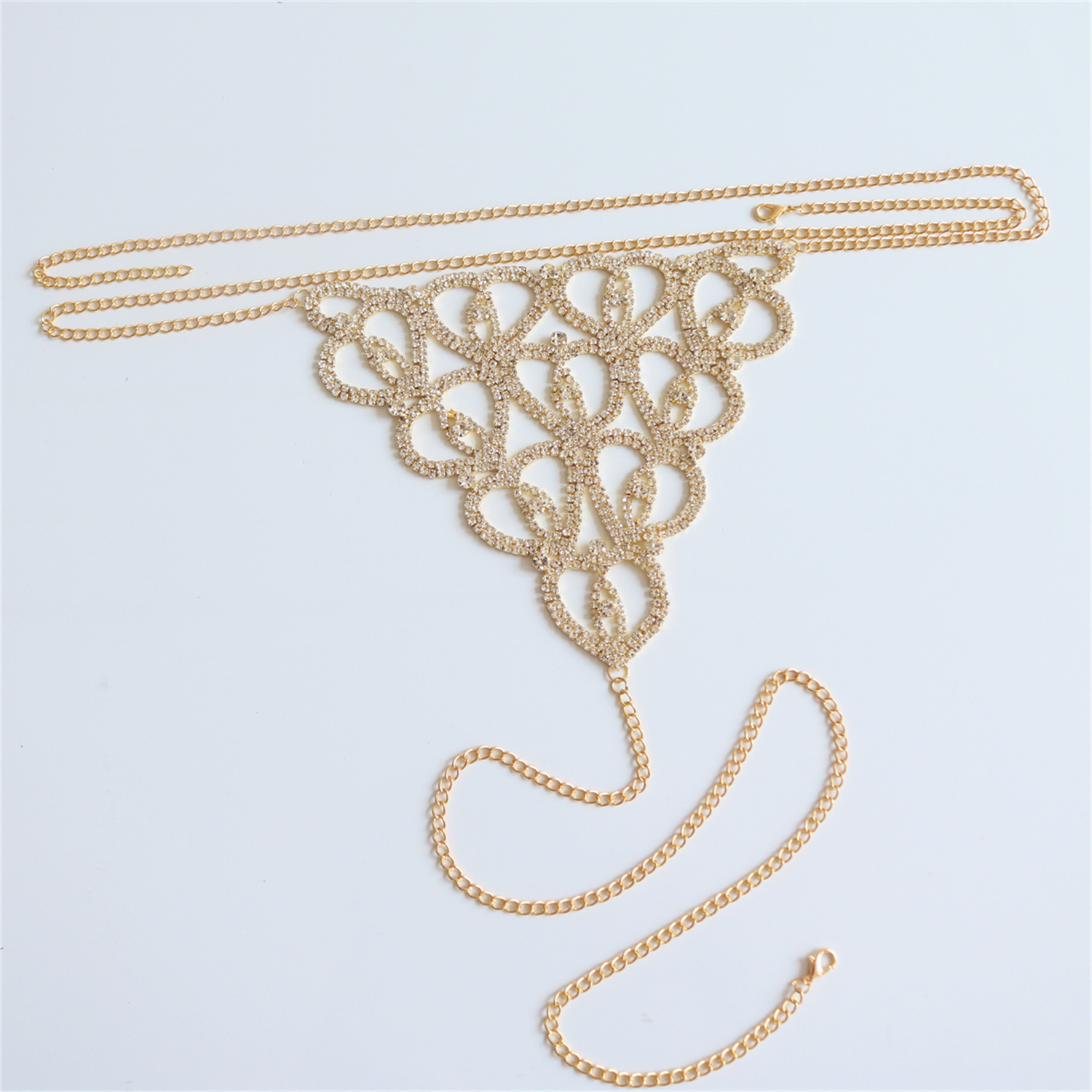 Sexy Body Chain Heart-shaped T - Thong Bikini Women review and price