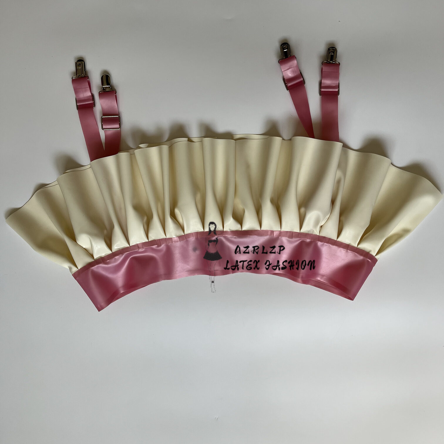 Metallic Powder and White Wome - Garter Belt Set review and price