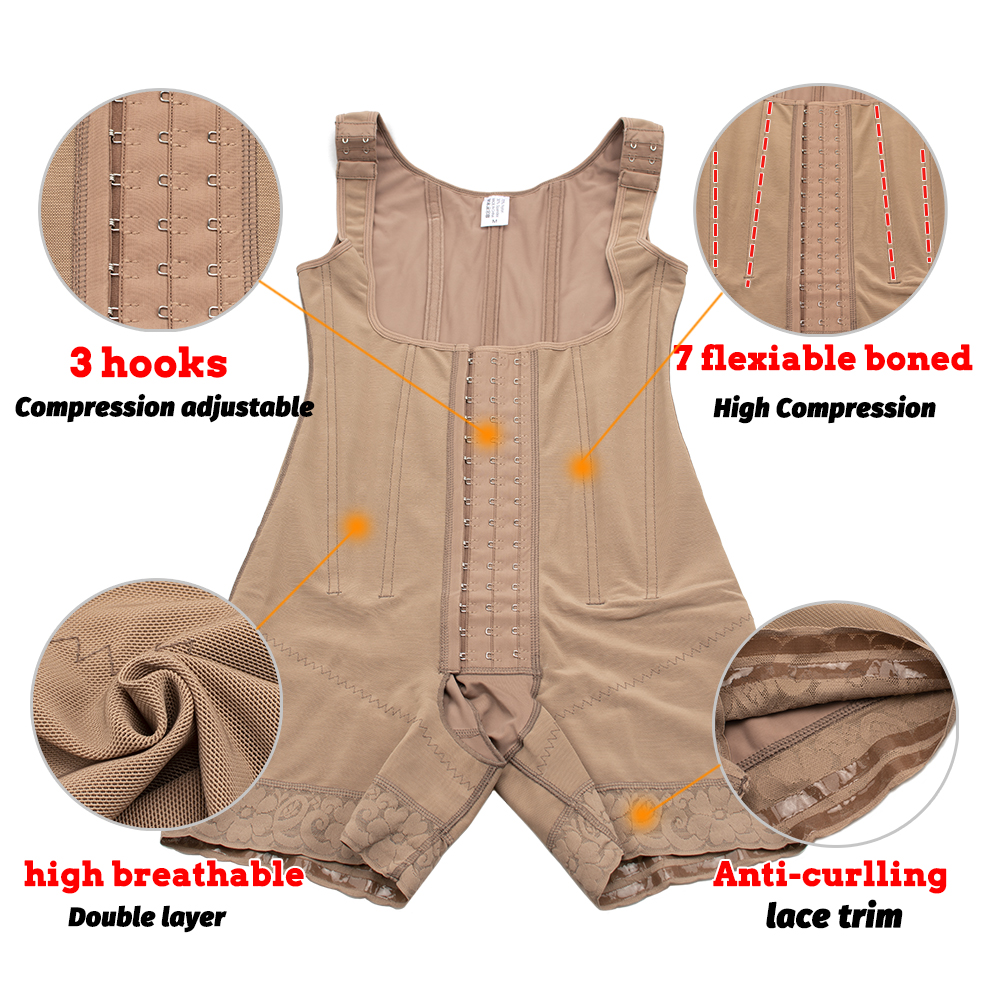 Fajas Colombian Girdles Post L - Shapewear Bodysuit Firm review and price