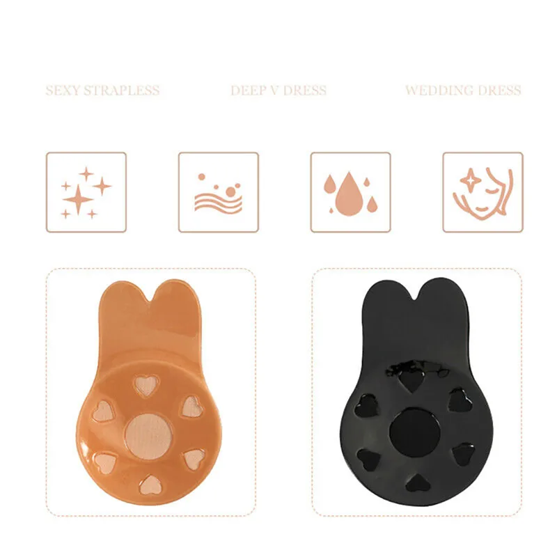 1 Pair Breathable silicone bre - Silicone Bra Adhesive review and price