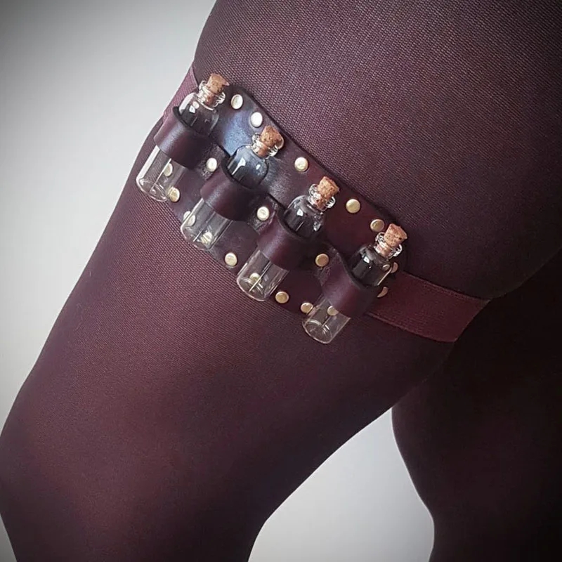 Medieval Steampunk Alchemist A - Garter Belt Set review and price