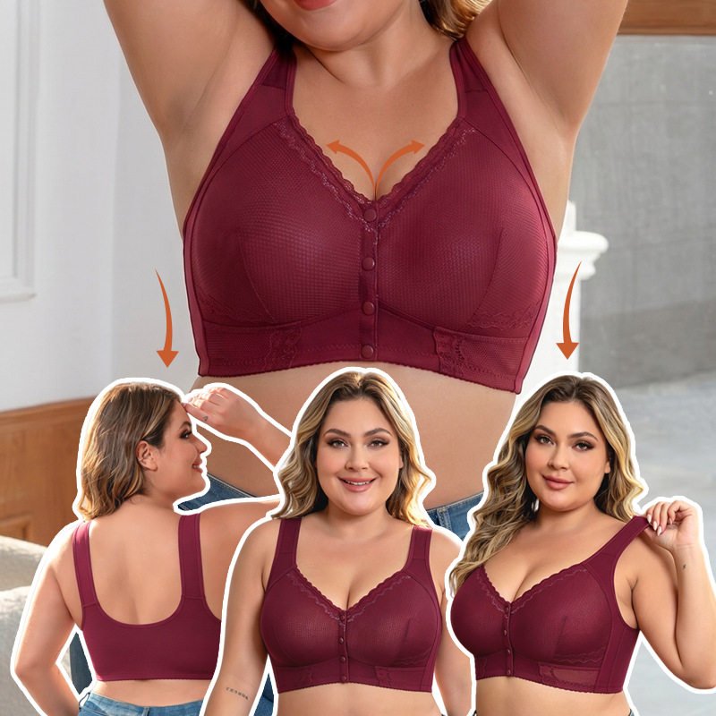 1XL to 7XL Plus Size Front Clo - Seamless Underwear Women review and price