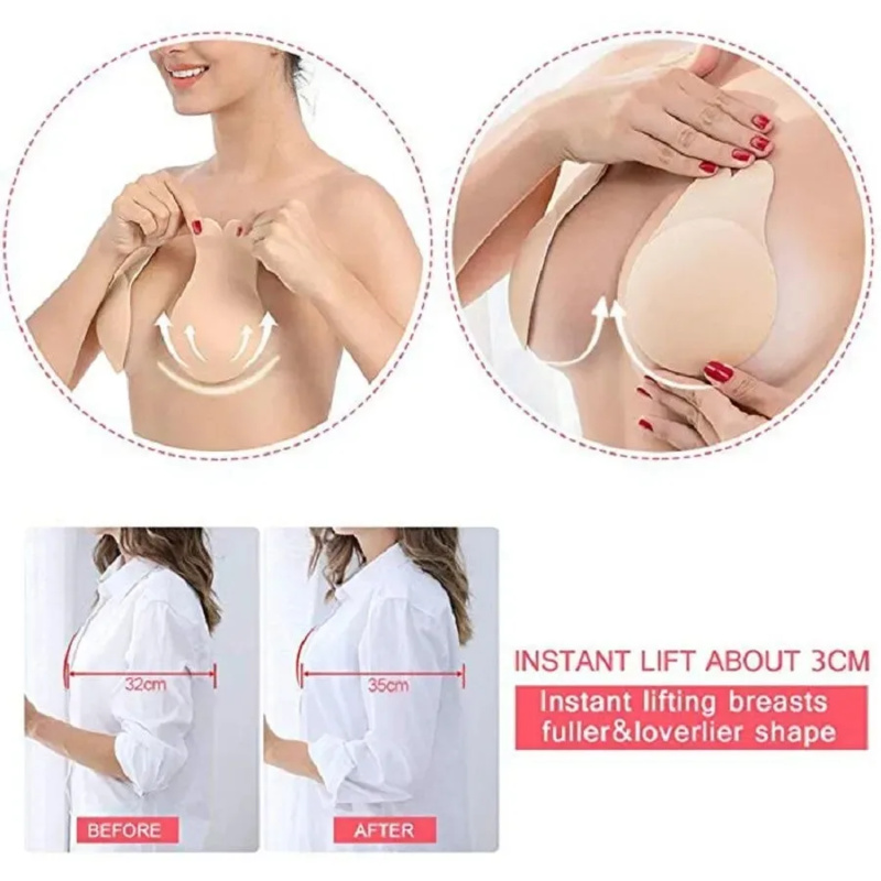 Women push up bras self adhesi - Silicone Bra Adhesive review and price