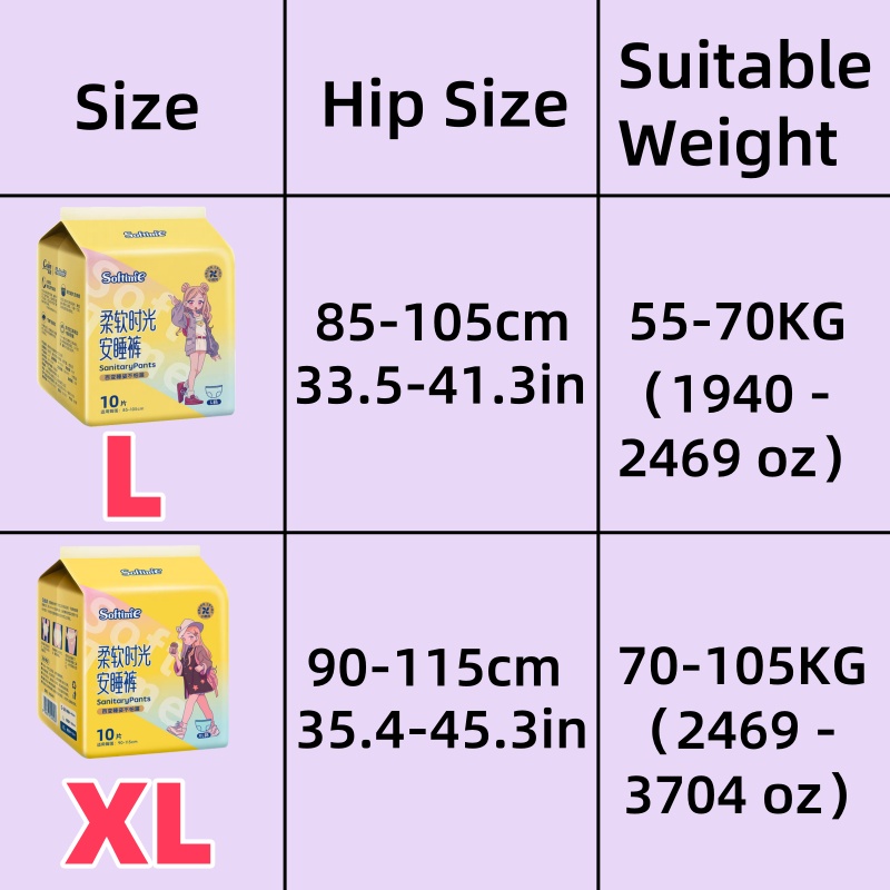 Size L (Large) Overnight Sleep - Boyshort Underwear review and price