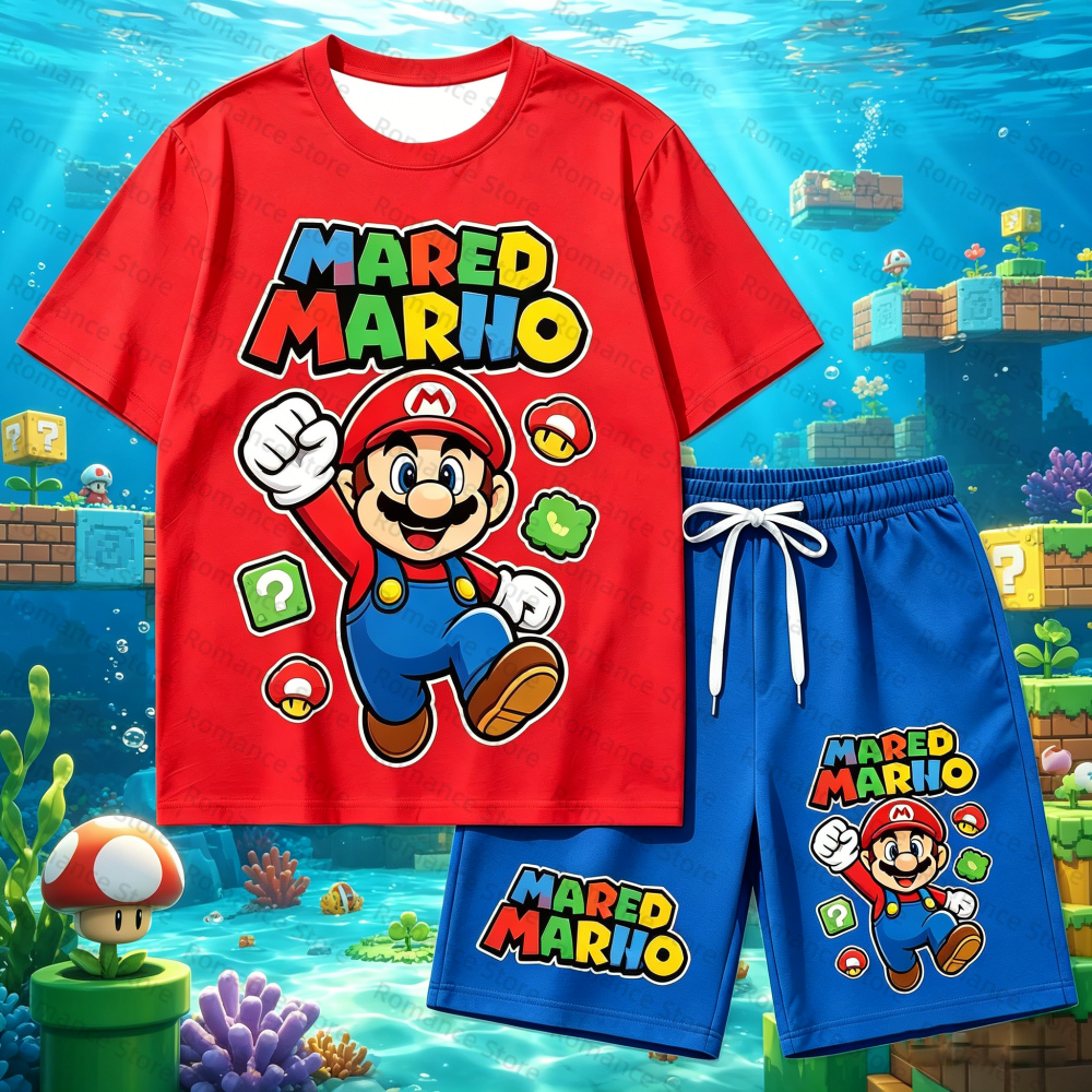 Kids Cartoon T-Shirt And Short - Boyshort Underwear review and price