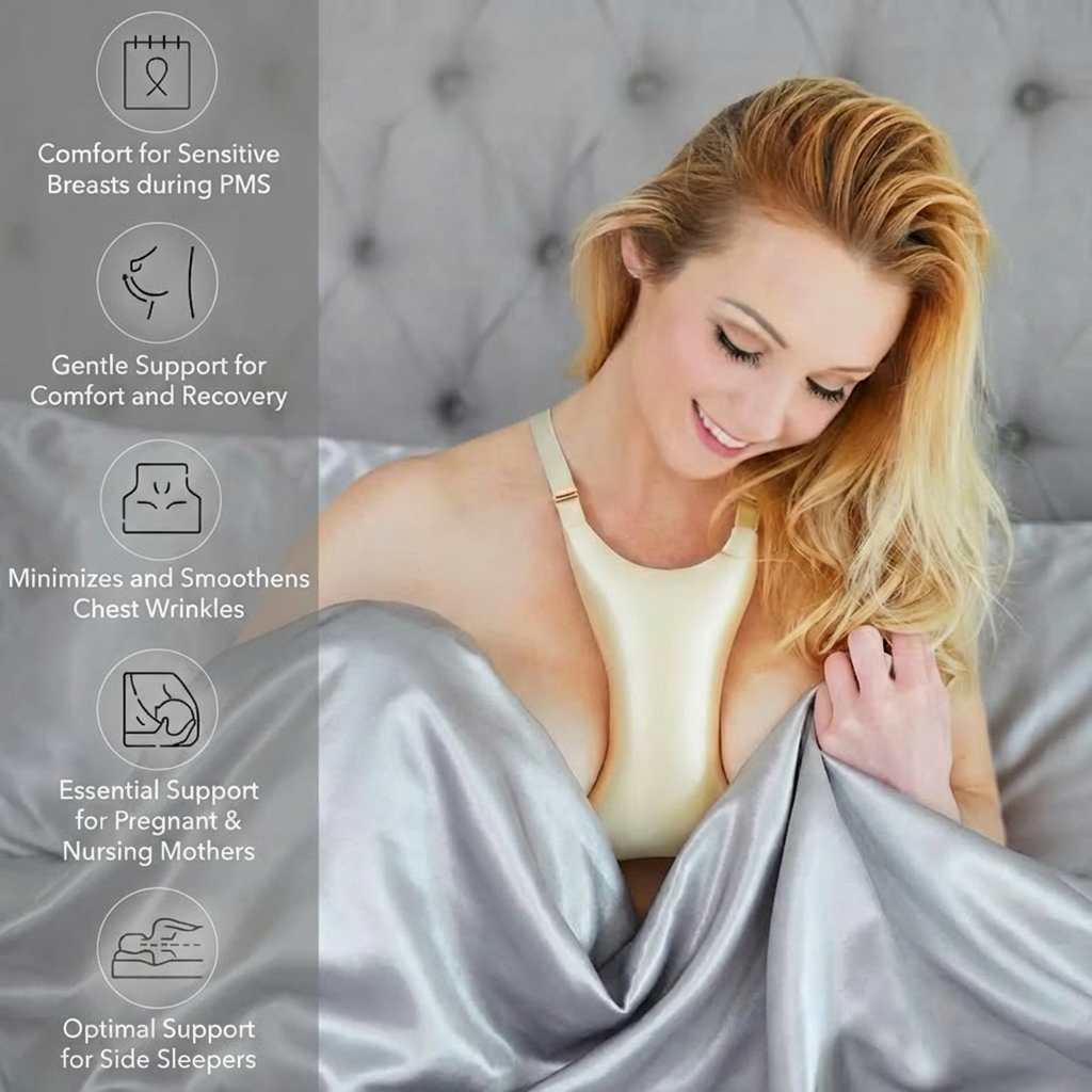 Side Sleeper Pillow for Breast - Nursing Bra Sleep review and price