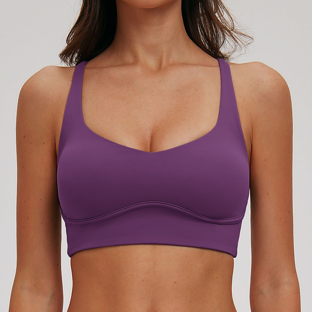 Sexy V-neck Sports Bra Yoga Un - Sports Bra High Impact review and price