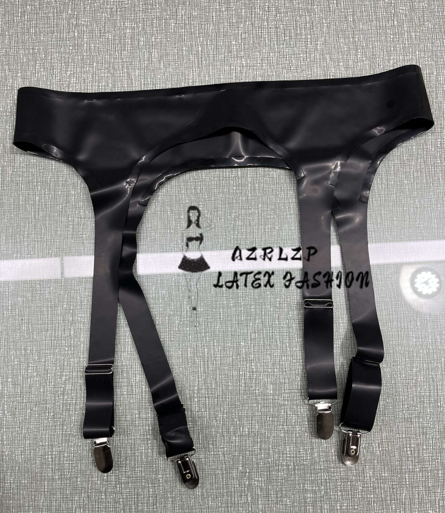 Natural latex garter belt (duc - Garter Belt Set review and price