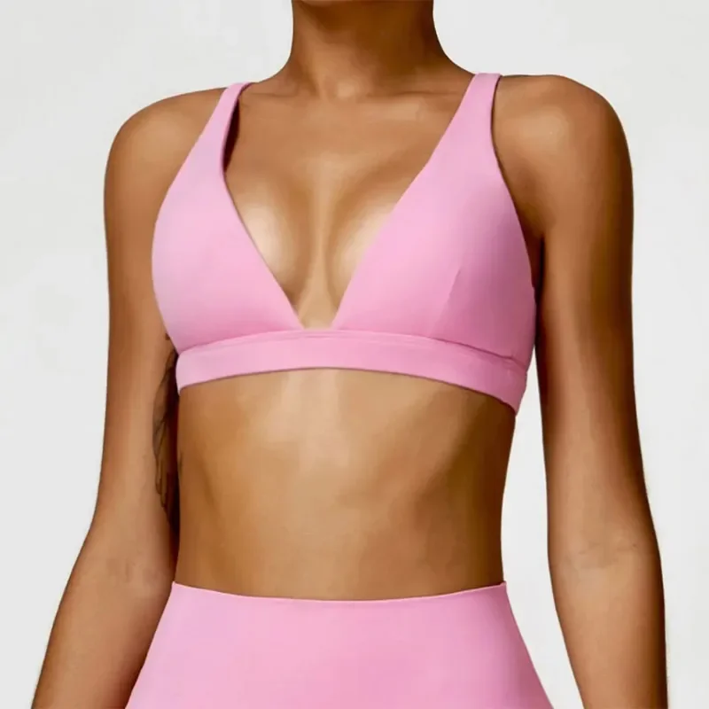 Sports Bra Shockproof Crop Ant - Seamless Underwear Women review and price