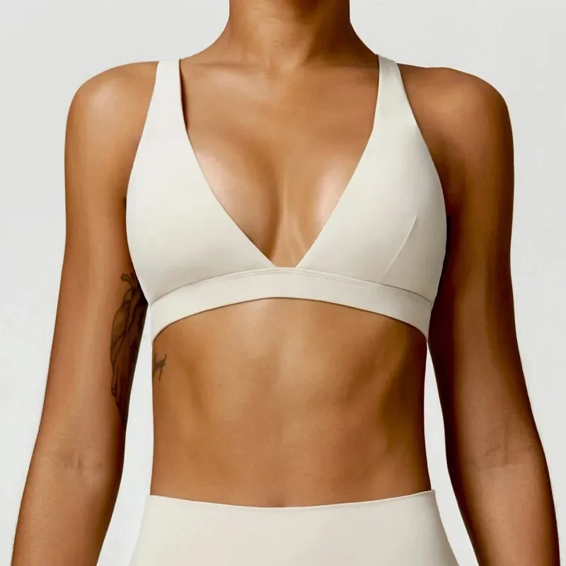 Sports Bra Shockproof Crop Ant - Seamless Underwear Women review and price