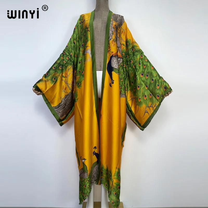 WINYI 2024 Summer Women Cardig - Robe Silk Women review and price