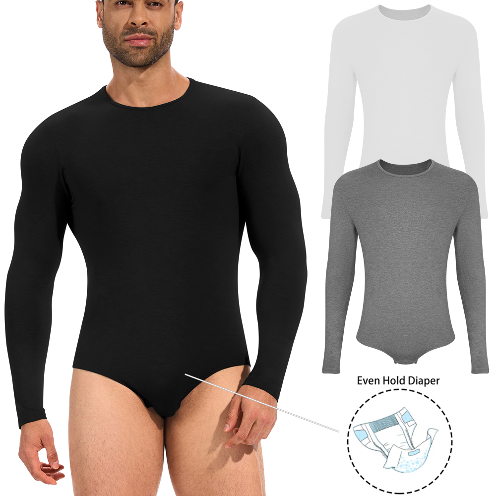 Mens Long Sleeve Bodysuit Full - Shapewear Bodysuit Firm review and price