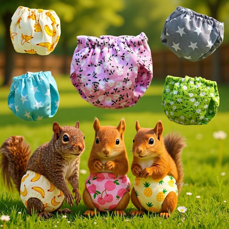 S/M Absorbent Squirrel Diapers - Period Panty Absorbent review and price