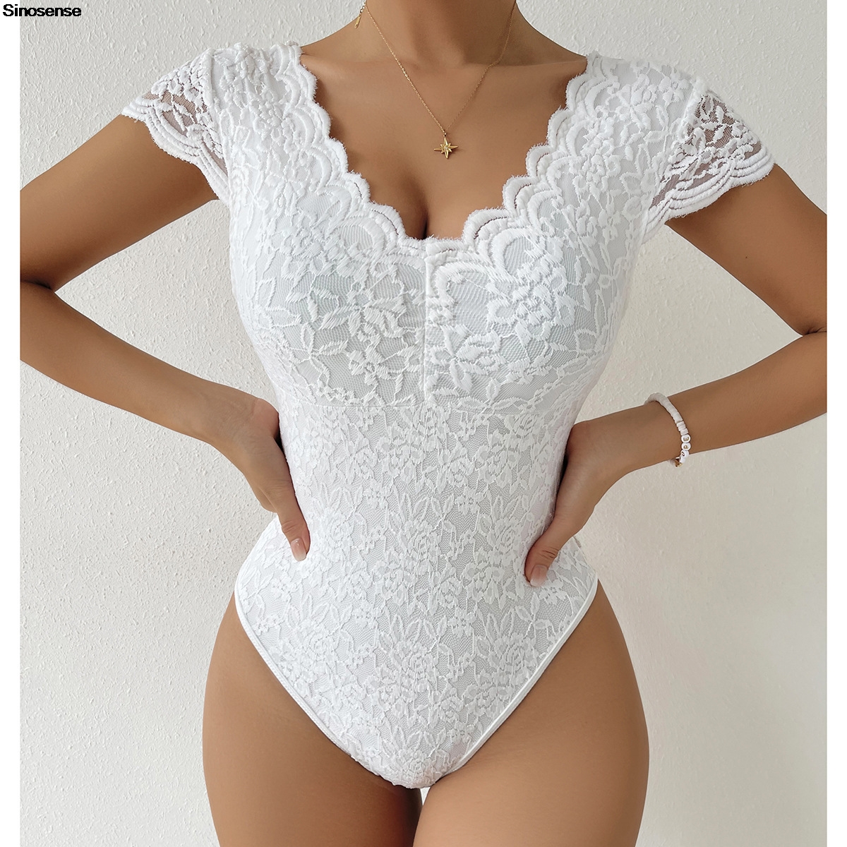 Womens Embroidery Floral Contr - Lace Teddy Lingerie review and price