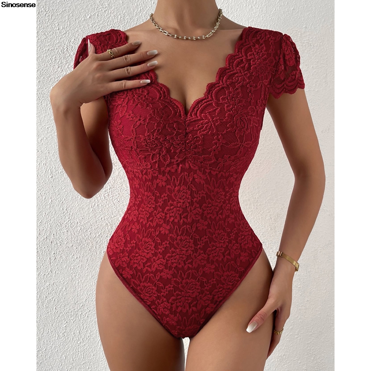 Womens Embroidery Floral Contr - Lace Teddy Lingerie review and price